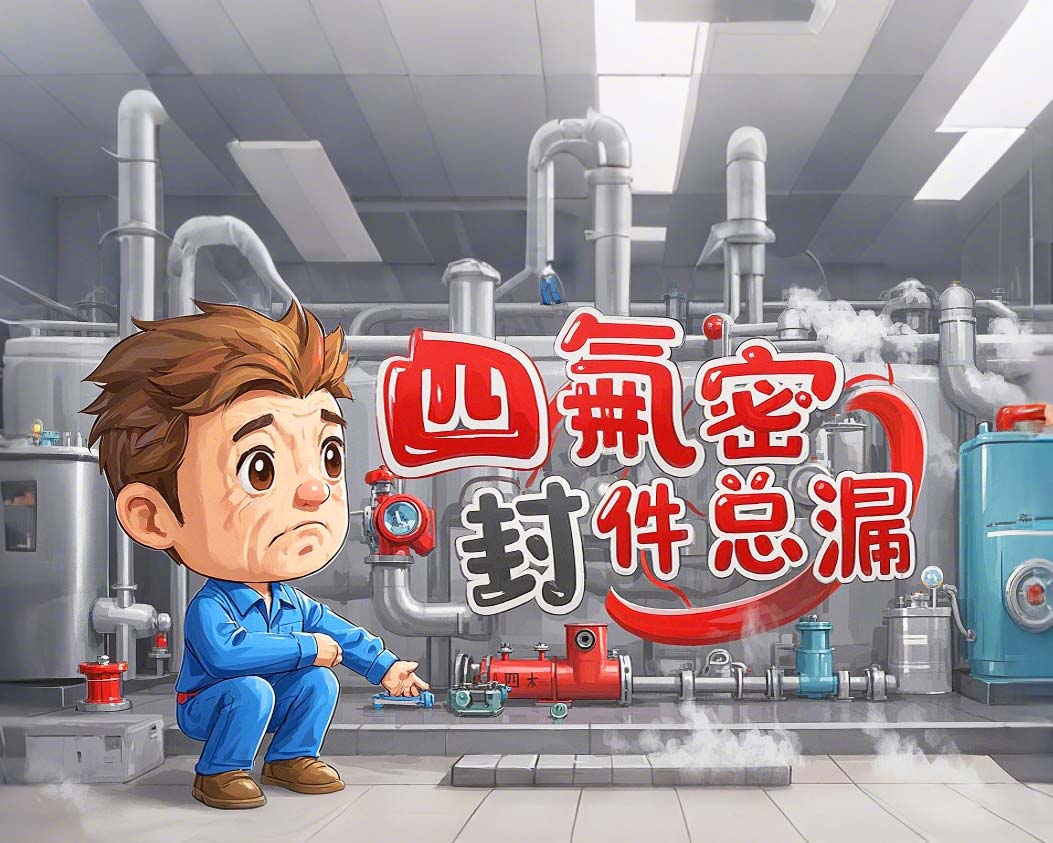 四氟密封件總漏案例丨可能是你安裝時3次“瞎折騰”！?